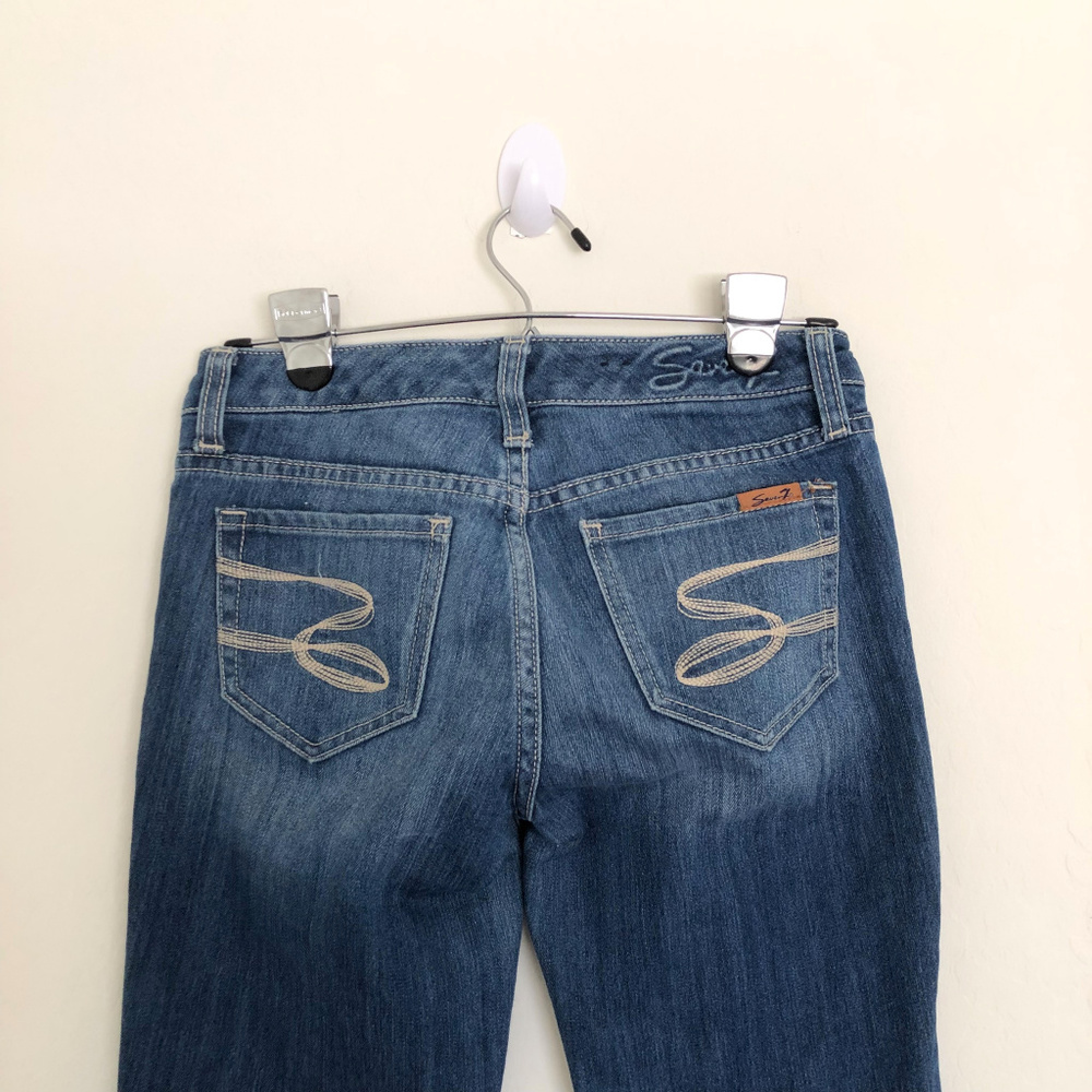 Seven7 Jeans Flare Leg Size 26 - Picture 5 of 7